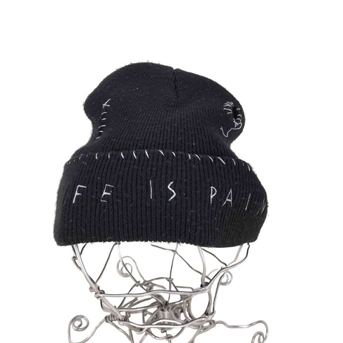 アザストーキョー AZS TOKYO LIFE IS PAIN BEANIE メンズ FREE