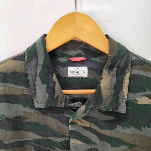 バグッタ Bagutta THE SHACKET シャケット 迷彩 コーデュロイ メンズ