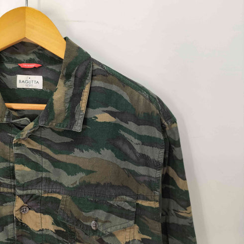 バグッタ Bagutta THE SHACKET シャケット 迷彩 コーデュロイ メンズ