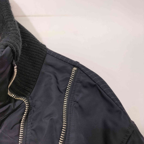 ザラ ZARA 23AW コントラスト ボンバージャケット レディース import:XL