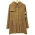 ユナイテッドアローズグリーンレーベルリラクシング UNITED ARROWS green label relaxing 00s Y2K 金ボタン ラビットファー ニットコート レディース JPN:38