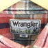 ラングラー Wrangler チェック柄コットンネルシャツ メンズ import:L
