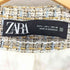 ザラ ZARA 金ボタン ノーカラージャケット レディース