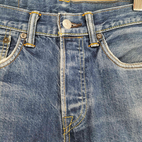 リーバイス Levis メキシコ製 501 赤耳 セルビッジデニム ボタンフライ メンズ W28 L34