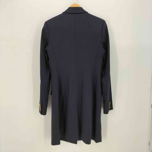 ポロラルフローレン POLO RALPH LAUREN ロング テーラード ダブルブレスト 金ボタン ブレザー ジャケット レディース 4