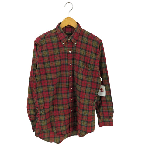 クリーブ CLEVE チェック柄ボタンダウンシャツ メンズ import:M