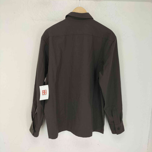 キャバン CABaN 20ss ドライウールタイプライター オーバーサイズシャツ メンズ JPN:L