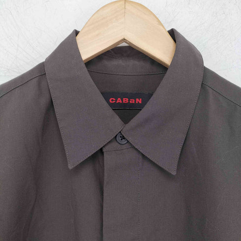 キャバン CABaN 20ss ドライウールタイプライター オーバーサイズシャツ メンズ JPN:L
