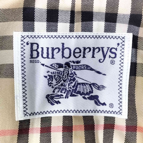 バーバリーズ BURBERRYS 白タグ 裏地ノバチェック トレンチコート レディース
