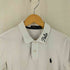 ポロラルフローレン POLO RALPH LAUREN 襟ロゴ刺繍ポロシャツ メンズ import:M