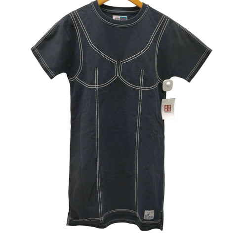 ケンゾーパリス KENZO PARIS MEMENTO COLLECTION 2 ステッチ デザイン S/S ワンピース レディース