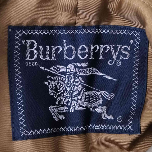 バーバリーズ BURBERRYS ノバチェックライナー付き 比翼ステンカラーコート メンズ