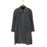 バーバリーズ BURBERRYS 英国製 裏地チェック 比翼ステンカラーコート メンズ