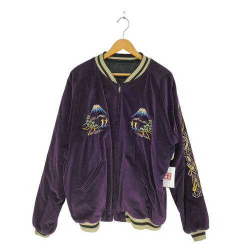 テイラートウヨウ TAILOR TOYO テーラー東洋 VELVETEEN SOUVENIR JACKET LANDSCAPE × DRAGON メンズ XXXL