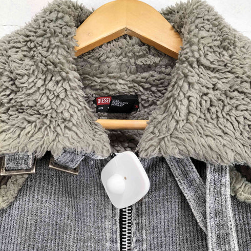 ディーゼル DIESEL 裏地ボア 切替コーデュロイ ジャケット メンズ import:M