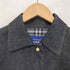 バーバリーブルーレーベル BURBERRY BLUE LABEL 裏地ノヴァチェック デニム シャツジャケット レディース 38