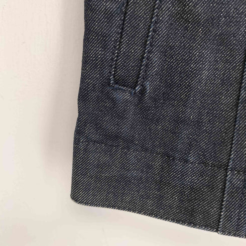 バーバリーブルーレーベル BURBERRY BLUE LABEL 裏地ノヴァチェック デニム シャツジャケット レディース 38