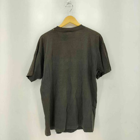 90s キャラクタープリントクルーネックTシャツ メンズ