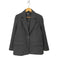 ザラ ZARA ヘリンボーン ウールブレンド ストレート ブレザー 1B テーラード ジャケット レディース import:M