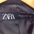 ザラ ZARA ヘリンボーン ウールブレンド ストレート ブレザー 1B テーラード ジャケット レディース import:M