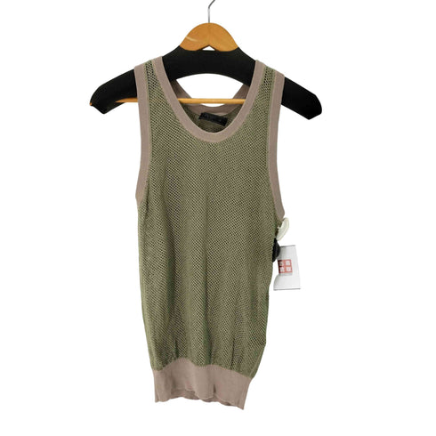 プラダ PRADA メッシュ タンクトップ レディース 48