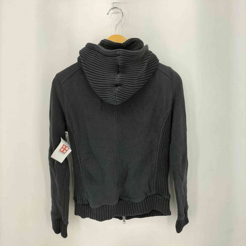 A.S.M ダブルジップ フーディ スウェット パーカー casual メンズ 48