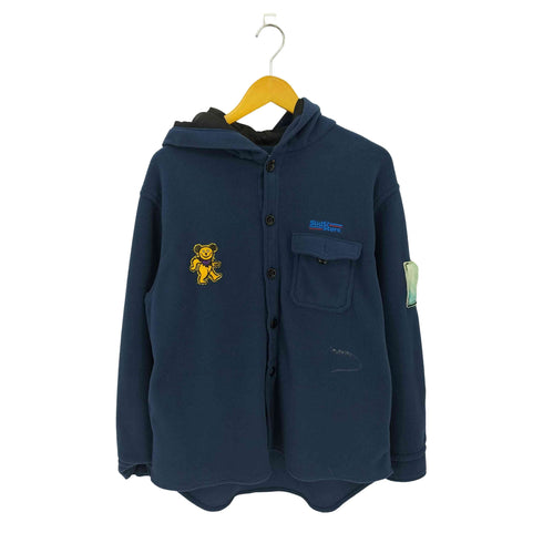 SLIDER STORE ボタンフリースパーカー メンズ 1