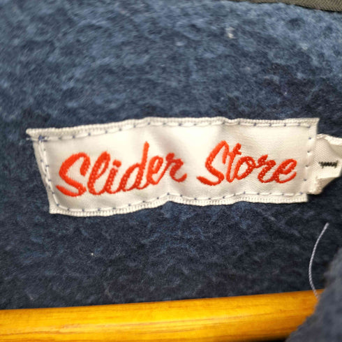 SLIDER STORE ボタンフリースパーカー メンズ 1