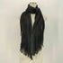 イッセイミヤケ ISSEY MIYAKE A-POC メッシュ ニット フリンジ ストール レディース
