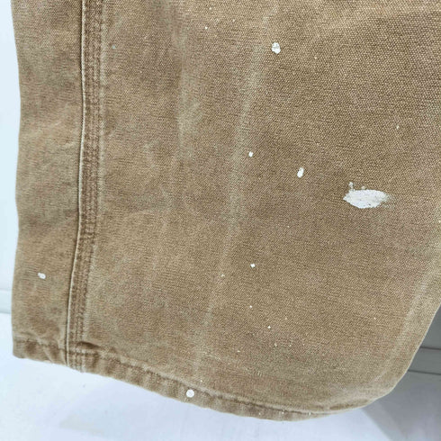 カーハート Carhartt SANDSTONE BIB OVERALL ダックダブルニーオーバーオール メンズ 40×34