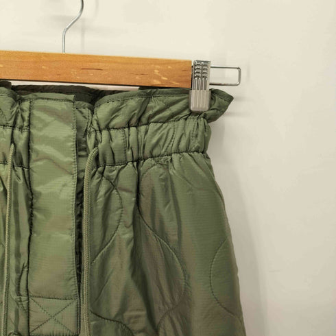 マウジー moussy QUILTING STRAIGHT PANTS キルティング パンツ レディース JPN:1