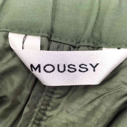 マウジー moussy QUILTING STRAIGHT PANTS キルティング パンツ レディース JPN:1
