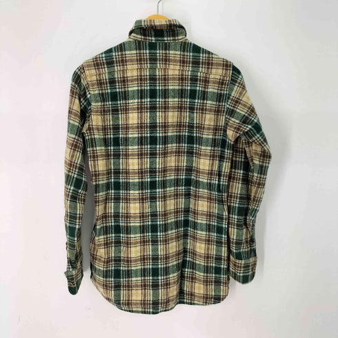 ウールリッチ WOOLRICH 三角タグ ウールシャツ メンズ import:M