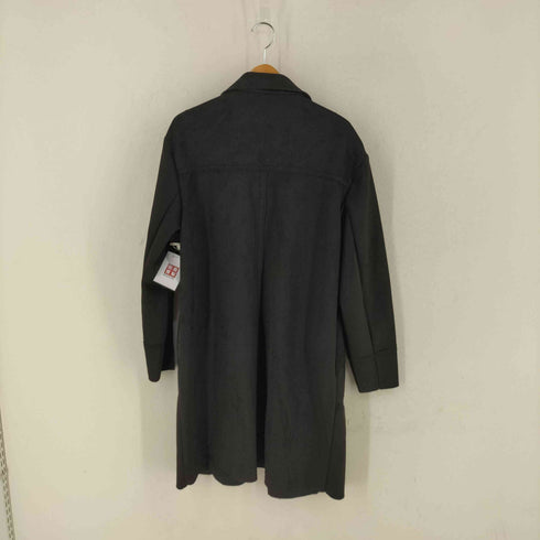 ザラ ZARA スウェードチェスターコート メンズ import:L