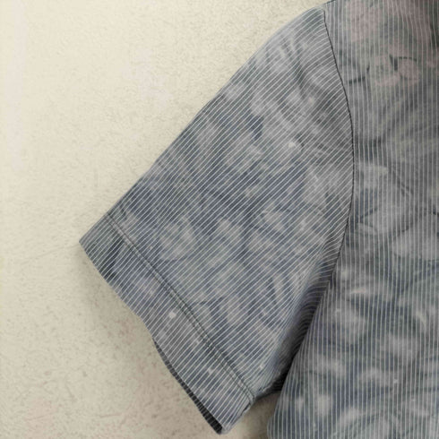 エポカウォモ Epoca uomo タイダイ柄 ストライプ ポロシャツ メンズ 46