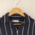 ザラ ZARA オープンカラーストライプシャツ メンズ import:S