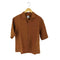 ザラ ZARA オープンカラーリネンシャツ メンズ import:S