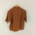 ザラ ZARA オープンカラーリネンシャツ メンズ import:S
