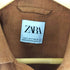 ザラ ZARA オープンカラーリネンシャツ メンズ import:S