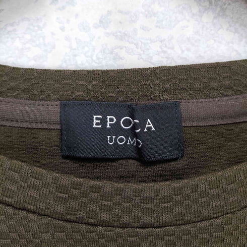 エポカウォモ Epoca uomo ランダムスクエアジャージカットソー メンズ 46
