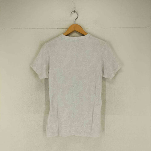 エポカウォモ Epoca uomo 総柄 ジャガード Vネック Tシャツ メンズ 46