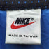 ナイキ NIKE 90S 白タグ スウッシュ 刺繍 ハイネック メッシュ ジップ ベスト メンズ import:M