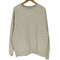 BLUE84 コットンポリ 裏起毛 杢グレー アッシュ REVERSE WEAVE 型 クルーネック スウェット メンズ import:XL