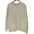 BLUE84 コットンポリ 裏起毛 杢グレー アッシュ REVERSE WEAVE 型 クルーネック スウェット メンズ import:XL
