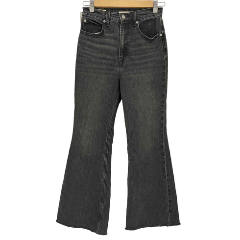 リーバイス Levis 70S HIGH FLARE DENIM ハイフレア ブラック デニム レディース 25