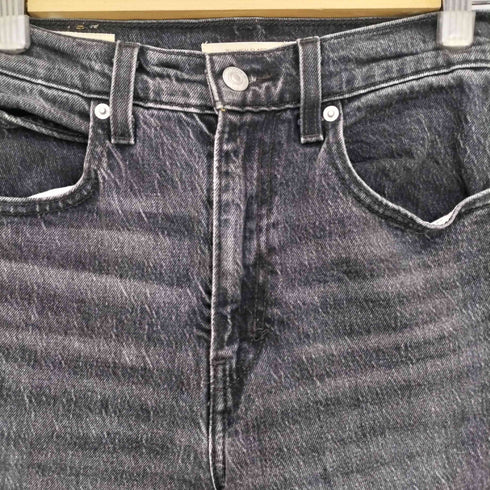 リーバイス Levis 70S HIGH FLARE DENIM ハイフレア ブラック デニム レディース 25