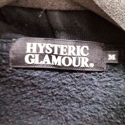 ヒステリックグラマー HYSTERIC GLAMOUR バイクガールプリント ジップパーカー メンズ JPN:M M