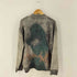 ザラ ZARA ABSTRACT PRINT FOIL FINISH CARDIGAN メンズ import:L