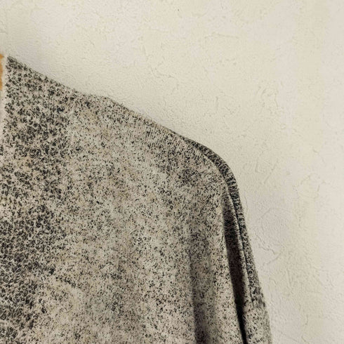 ザラ ZARA ABSTRACT PRINT FOIL FINISH CARDIGAN メンズ import:L