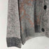 ザラ ZARA ABSTRACT PRINT FOIL FINISH CARDIGAN メンズ import:L